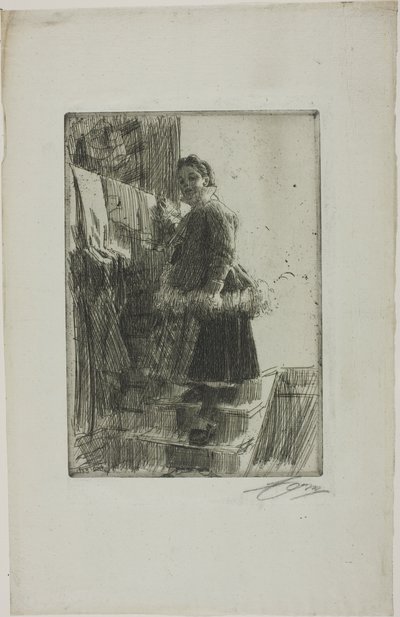 Förrådet av Anders Leonard Zorn