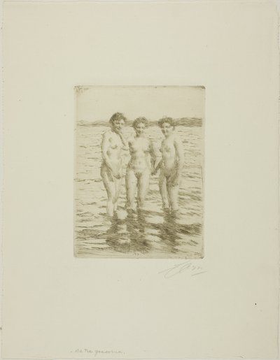 De tre nåderna av Anders Leonard Zorn