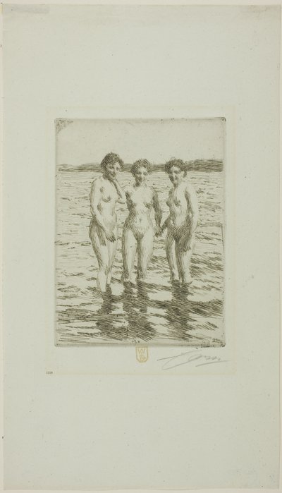 De tre nåderna av Anders Leonard Zorn