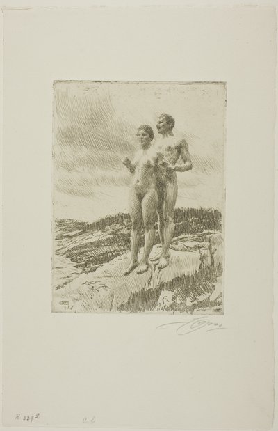 De två av Anders Leonard Zorn