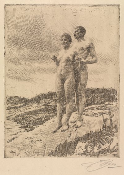 De två av Anders Leonard Zorn