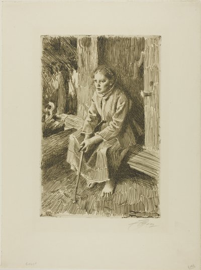 På vallen av Anders Leonard Zorn