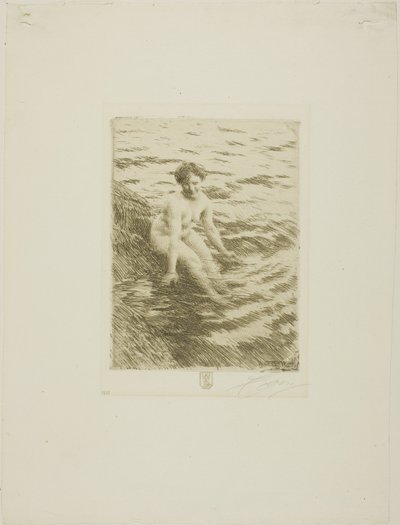 Våt av Anders Leonard Zorn