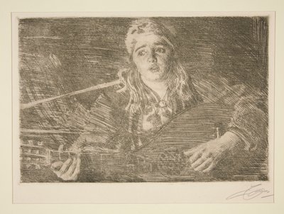 Kvinna med svensk lut av Anders Leonard Zorn
