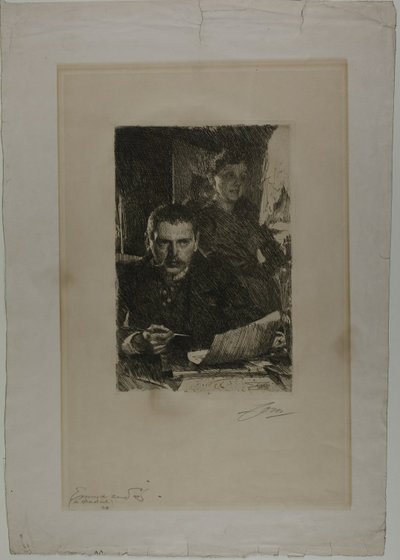 Zorn och hans fru av Anders Leonard Zorn