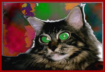 STREGATTONE, 2004 (Digital målning) av Ando Gilardi