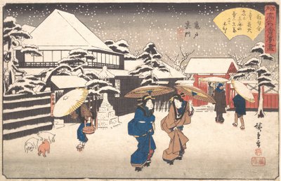 亀戸 裏門 たまーや、 か。 １８４０。、 か。 １８４０。 スェぢｓｈ av Ando Hiroshige
