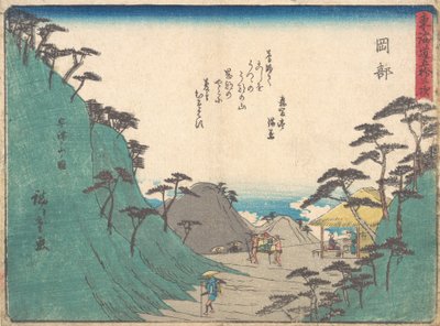 Okabe, ca. 1838., ca. 1838. av Ando Hiroshige