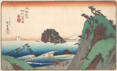 Seven-ri Beach, provinsen Soshu. av Ando Hiroshige
