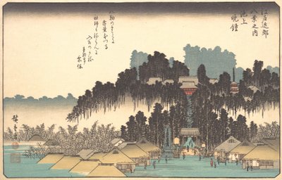 Vesper Bells på Ikegami, 1800-talet. av Ando Hiroshige
