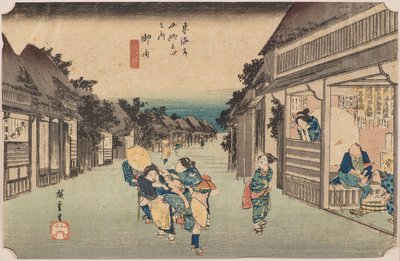 Olja av Ando or Utagawa Hiroshige