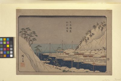 Uraga Från Hamnarna I Japan av Ando or Utagawa Hiroshige