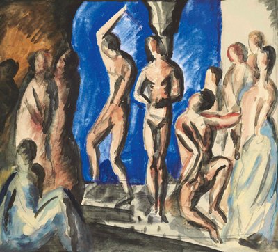 La Flagellation av Andre Derain