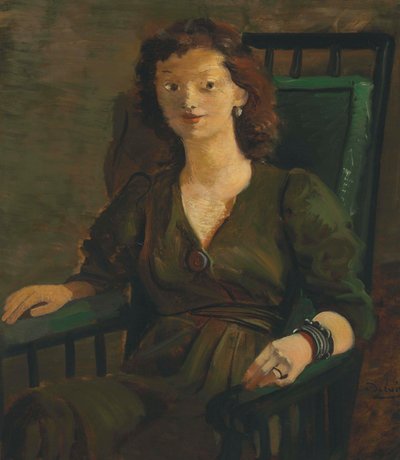 Den unga engelska kvinnan av Andre Derain