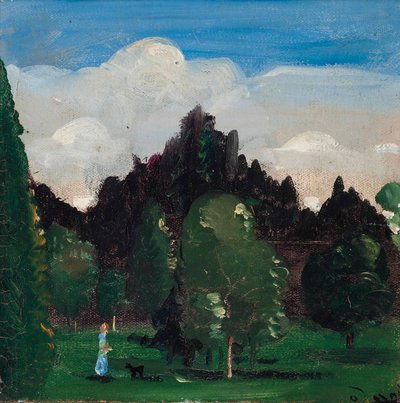Landskap i Ile-de-France av Andre Derain