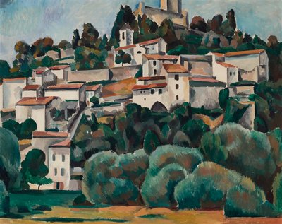 Utsikt över Cagnes av Andre Derain