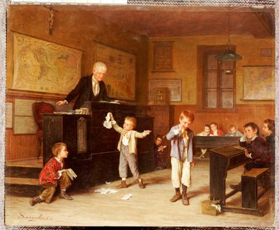 Skolrummet av André Henri Dargelas