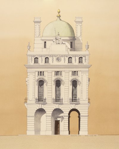 County Fire Office, Picadilly, London av Andras Kaldor