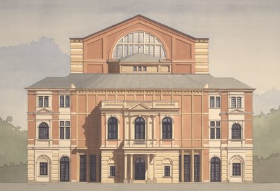 Festspielhaus, Bayreuth, Tyskland av Andras Kaldor