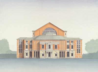 Festspielhaus, Bayreuth, Tyskland av Andras Kaldor