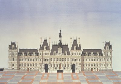 Hotel de Ville, Paris av Andras Kaldor