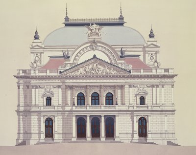 Mahen Theatre, Janacek Opera House av Andras Kaldor