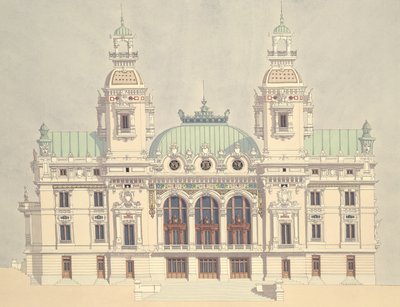 Monte Carlo Opera, Monaco av Andras Kaldor