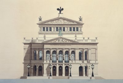 Operahuset, Frankfurt, Tyskland av Andras Kaldor