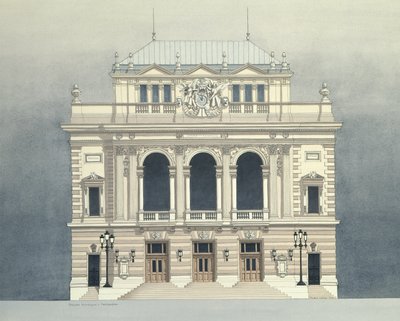 Opera Montpellier, Frankrike av Andras Kaldor
