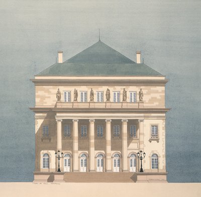 Opera du Rhin, Strasbourg, Frankrike av Andras Kaldor