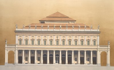Valli stadsteater, Reggio Emilia, Italien av Andras Kaldor