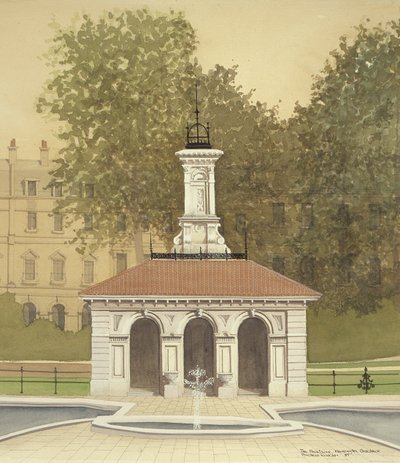 Fontänen, Kensington Gardens, London av Andras Kaldor