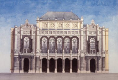 Vigado konserthus, Budapest, Ungern av Andras Kaldor