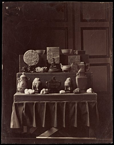 Franskt byte från sommarpalatsen, Peking av Andre Adolphe Eugene Disderi