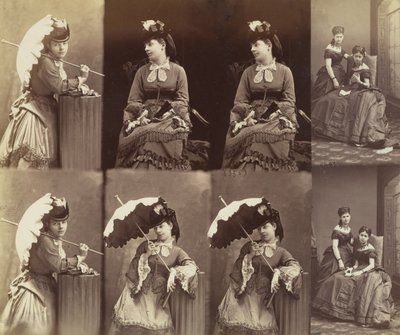 Gabrielle, M. Gutierrez de Estrada, 1867. av Andre Adolphe Eugene Disderi
