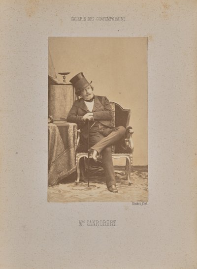 Marshal Canrobert av Andre Adolphe Eugene Disderi