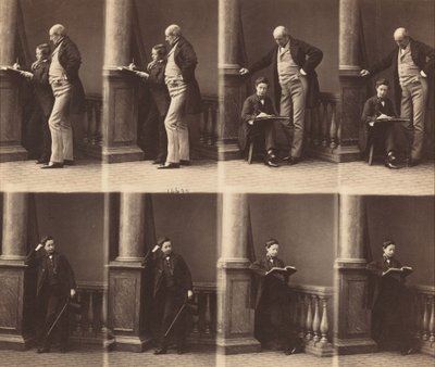 Mr Jadin och Son av Andre Adolphe Eugene Disderi