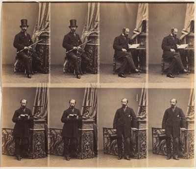 Herr Merlen, 1861. av Andre Adolphe Eugene Disderi