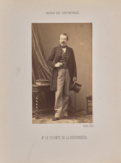 Vicomte de la Guéronniére av Andre Adolphe Eugene Disderi