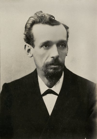 Porträtt av Gustave Emile Mesureur (foto) av Andre Adolphe Eugene Disderi