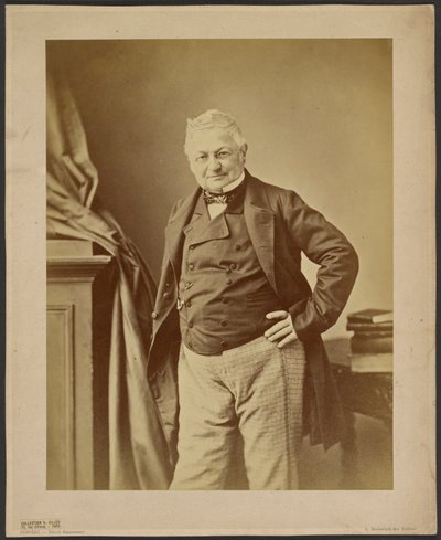 Porträtt av Adolphe Thiers 1797-1877, ca 1860. av Andre Adolphe Eugene Disderi