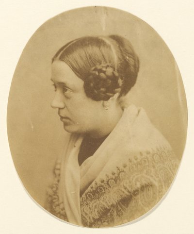[Profil de Femme (Profil av en kvinna)] av Andre Adolphe Eugene Disderi