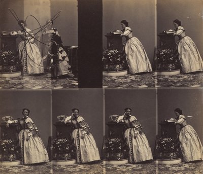 V Queniaus, maj-juni 1860. av Andre Adolphe Eugene Disderi