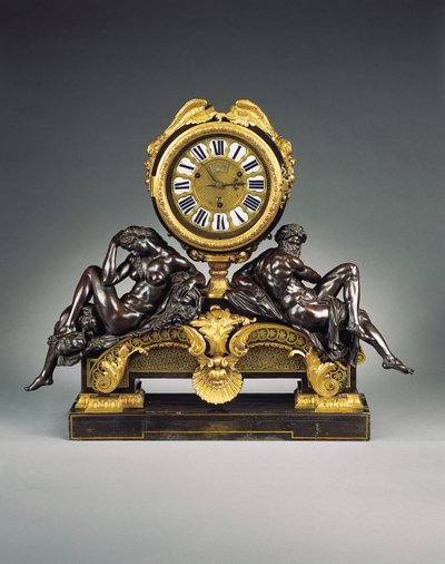 Klocka av "Epoque Regence av Andre Charles Boulle