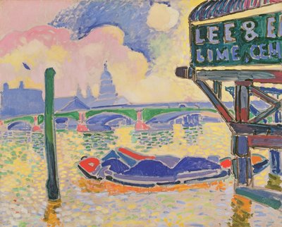 Blackfriars, ca 1906 (olja på duk) av Andre Derain