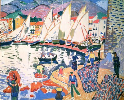 Torkning av seglen av Andre Derain