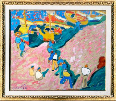 Fiskare vid Collioure av André Derain av Andre Derain