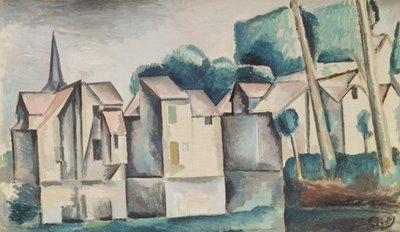 Hus vid vattnet av Andre Derain