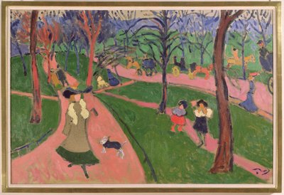 Hyde Park, ca 1906 (olja på duk) av Andre Derain