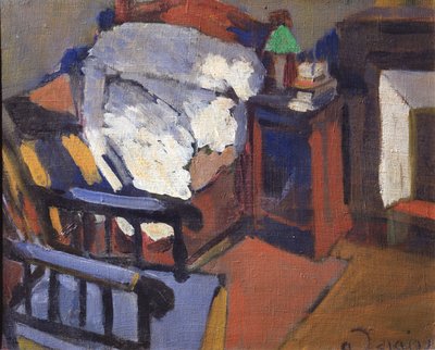 Interiör, eller Sovrummet, ca 1900-01 (olja på duk) av Andre Derain